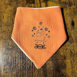 Babero bandana de Pokémon - Pikachu, Bulbasaur, Gangar, Evee, Squirtle o Psyduck imagen 3