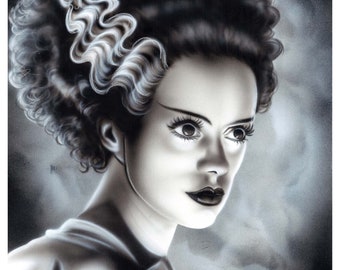 Bride of Frankenstein 11x14 Art Print