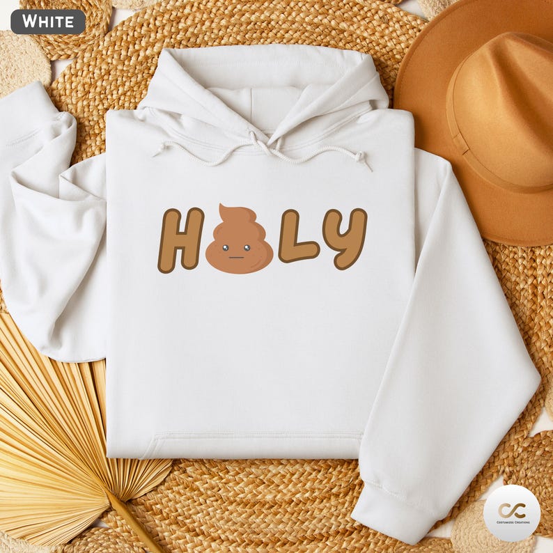Camiseta con el emoji de la caca santa: camiseta gráfica divertida ...