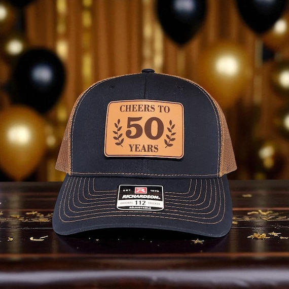 Cheers to 40 Years Hat - Custom Trucker Hat for Birthday - Anniversary Hat - Group Celebration Hat - Personalized Retirement Hat - Bulk Hats