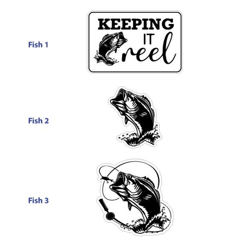 fish designs for real leather patch beanies and winter hats