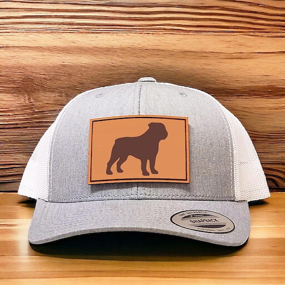 American Bulldog Hat, American Bulldog Gift, AmBulls Trucker Hat, Dog Moma, American Bulldog Puppy Gift, Patch Hat for any Dog Breeds