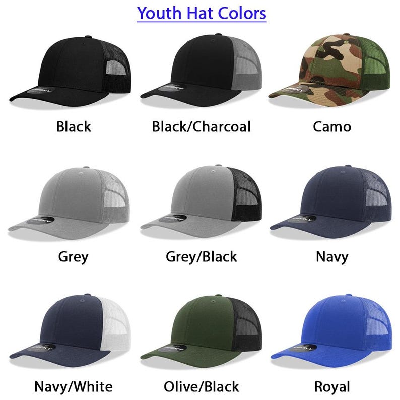 youth kids american flag hat