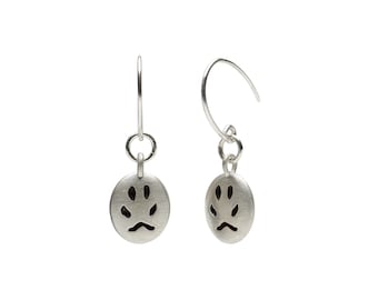 Fox Paw Earrings