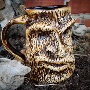 Ent mug, tree mug, tree face mug, face mug CUSTOM ORDER