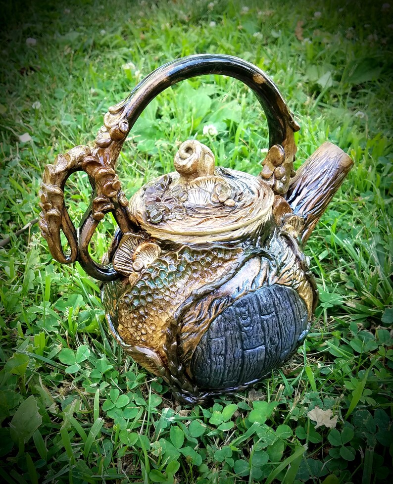 Fantasy Themed Teapot CUSTOM ORDER Etsy