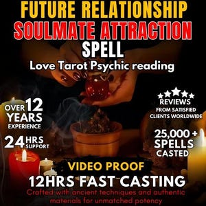 Future Relationship SOULMATE ATTRACTION Spell | Love Tarot Psychic reading | Soulmate Binding | Find Your Forever Partner