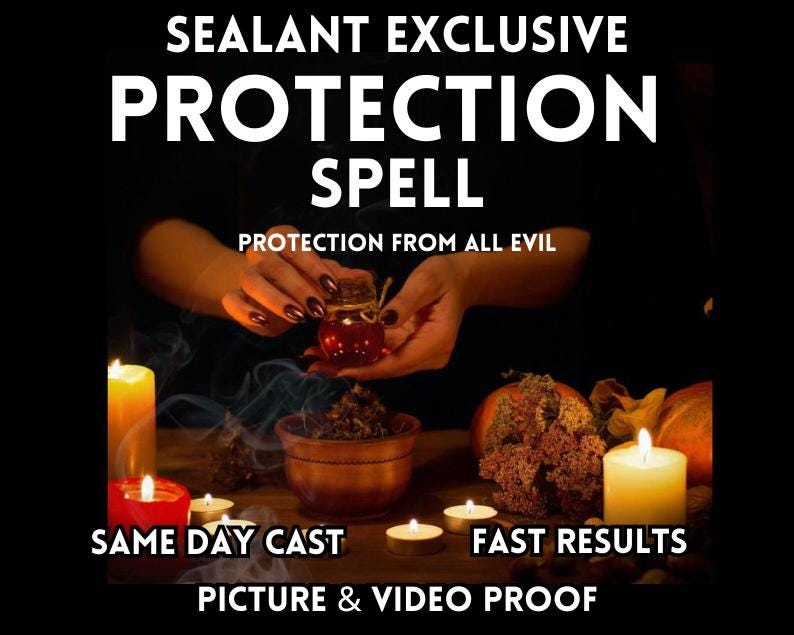 SEALANT EXCLUSIVE PROTECTION | Exclusive Spell for Unbreakable Spiritual & Energy Shielding for Maximum Energy and Spiritual Safety