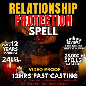 RELATIONSHIP PROTECTION SPELL | Love Shield | Hex & Curse Removal | Psychic Protection | Spiritual Cleansing | Witch Protection