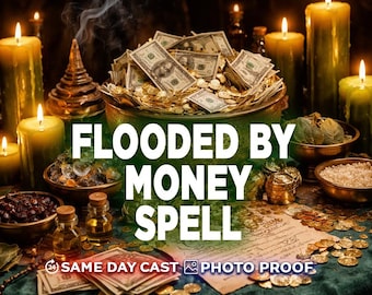 Flooded by Money Spell | Fast Money Attraction Ritual | SAME DAY Wealth Activation | Abundance, Prosperity & Debt Clearing Spell