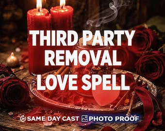 Third Party Removal Love Spell, Remove Rival In Love, Break Them Up Fast, Cut Cord Ritual, Clear Interference, Restore Relationship