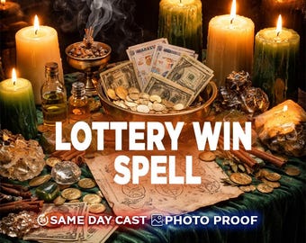 Lottery Win Spell | Jackpot Magic for Big Lottery Win | Lucky Numbers Manifestation Ritual | Winning Energy & Fortune Attraction Spell