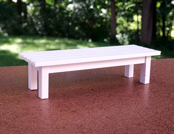 Patio Coffee Table for your Garden/Dollhouse 1:12 scale - 1 1/2" tall