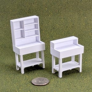 Mesa para plantar en 2 tamaños - escala 1:24