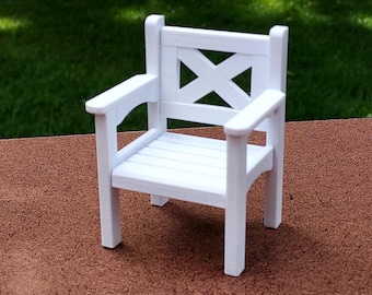 1:12 Scale Patio Chair    -  3" tall