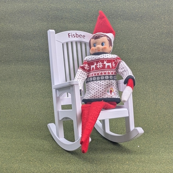 Rocking Chair - personalized -   1:6 scale - 8 1/2" tall