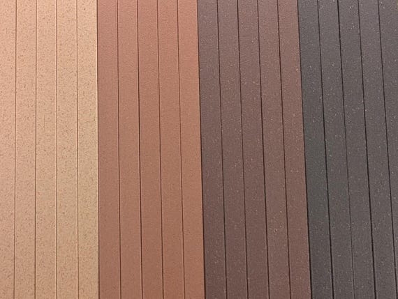 1:12 Scale Dollhouse Flooring - Simulated Hardwood, 60 Square Inches