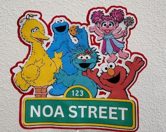 Sesame Street Cake Topper