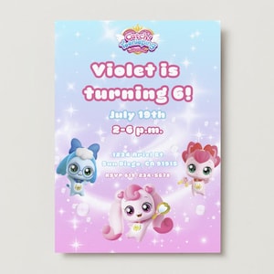 Attrapez l&#39;invitation d&#39;anniversaire de Teeniepigs !