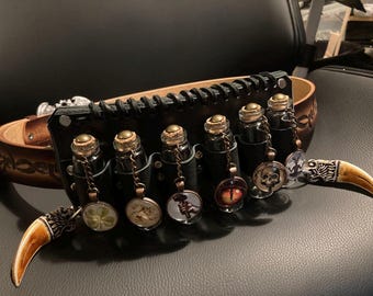 Azroc, Legendary Dragon Slayer Belt with Potion Bottles!