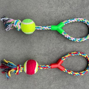 Tugging Dog Toy - Durable Rope with Ball
