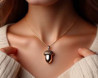 Fallen Acorn Women's Necklace