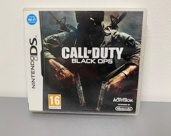 Call of Duty: Black Ops Nintendo DS Empty Case & Manual ONLY No Cartridge Game