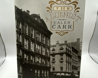 L'alienista di Caleb Carr Prima edizione britannica Thriller poliziesco Copertina rigida Storico