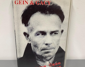 Gein & Gacy VHS True Case Stories The Ghouls 1992 Documentario Nastro Crime Box PAL