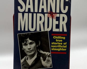Satanic Murder Nigel Cawthorne True Crime 1995 Vintage Paperback Book Virgin