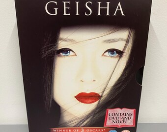 Memorie di una Geisha DVD Romanzo Cofanetto Libro Brossura Film Regione 2 Schermo panoramico