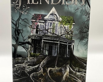 FIRMADO Fiendish Brenna Yovanoff Libro de tapa dura YA Terror paranormal 2014 Penguin