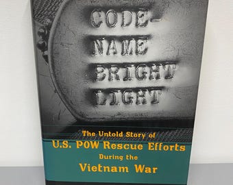 Nome in codice Bright Light George Veith US POW Rescue Vietnam War Hardback Book