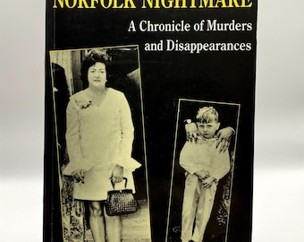 The Norfolk Nightmare di David Thurlow, libro di cronaca nera in brossura, edizione vintage Hale 1991