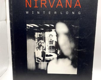 Nirvana Winterlong Fotobok Grunge 1989-1993 1999 Vision On Första Upplagan