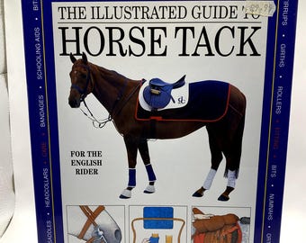 Horse Tack Den illustrerade guiden Susan McBane Storey 1996 Inbunden bok Hobby