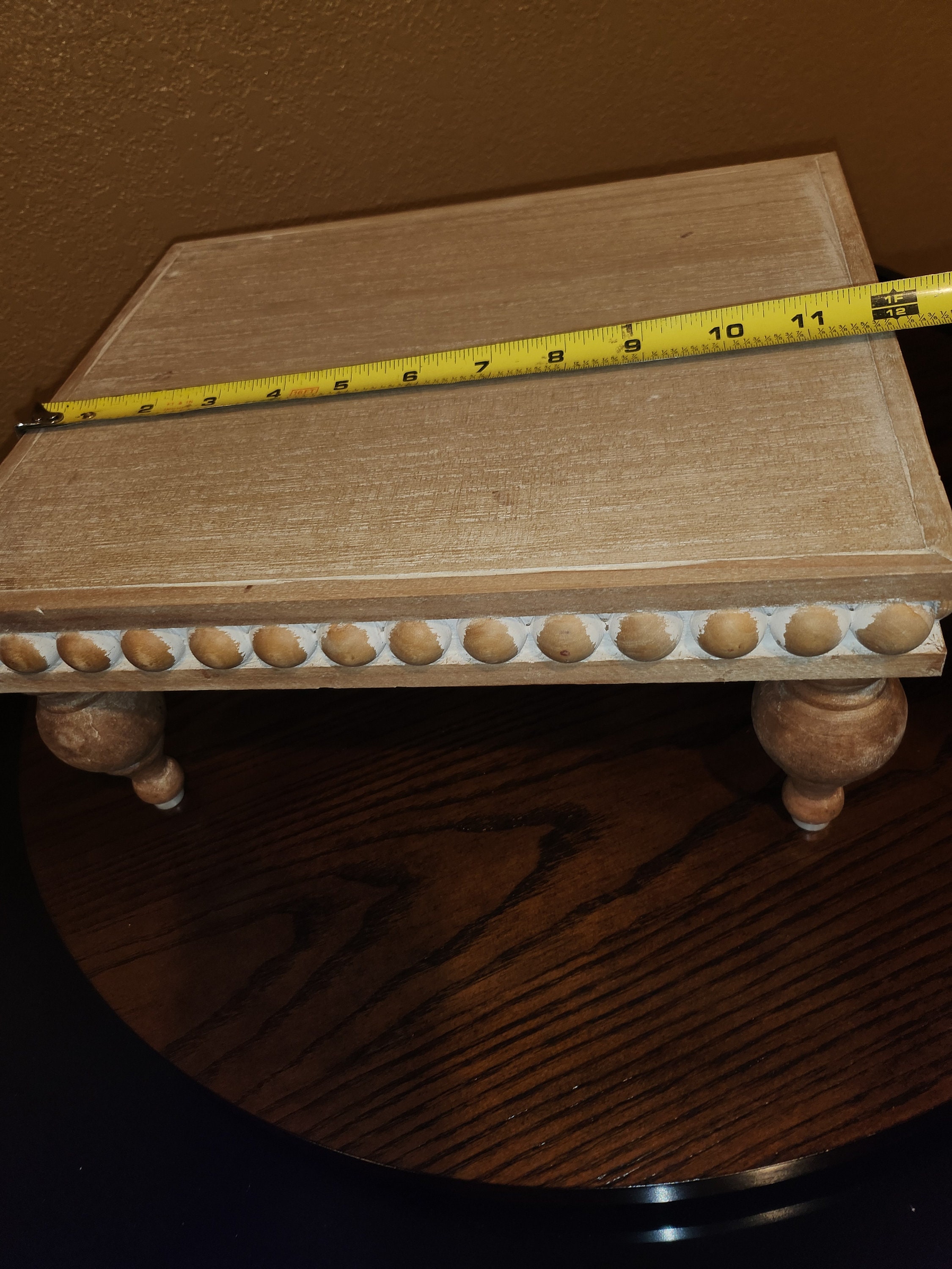 Rustic Wood Square Riser - Etsy