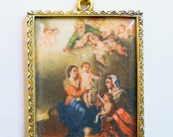 19th Cent. Medal Masterpiece V. Fine Miniature Hand Painting in 18k Gold Frame