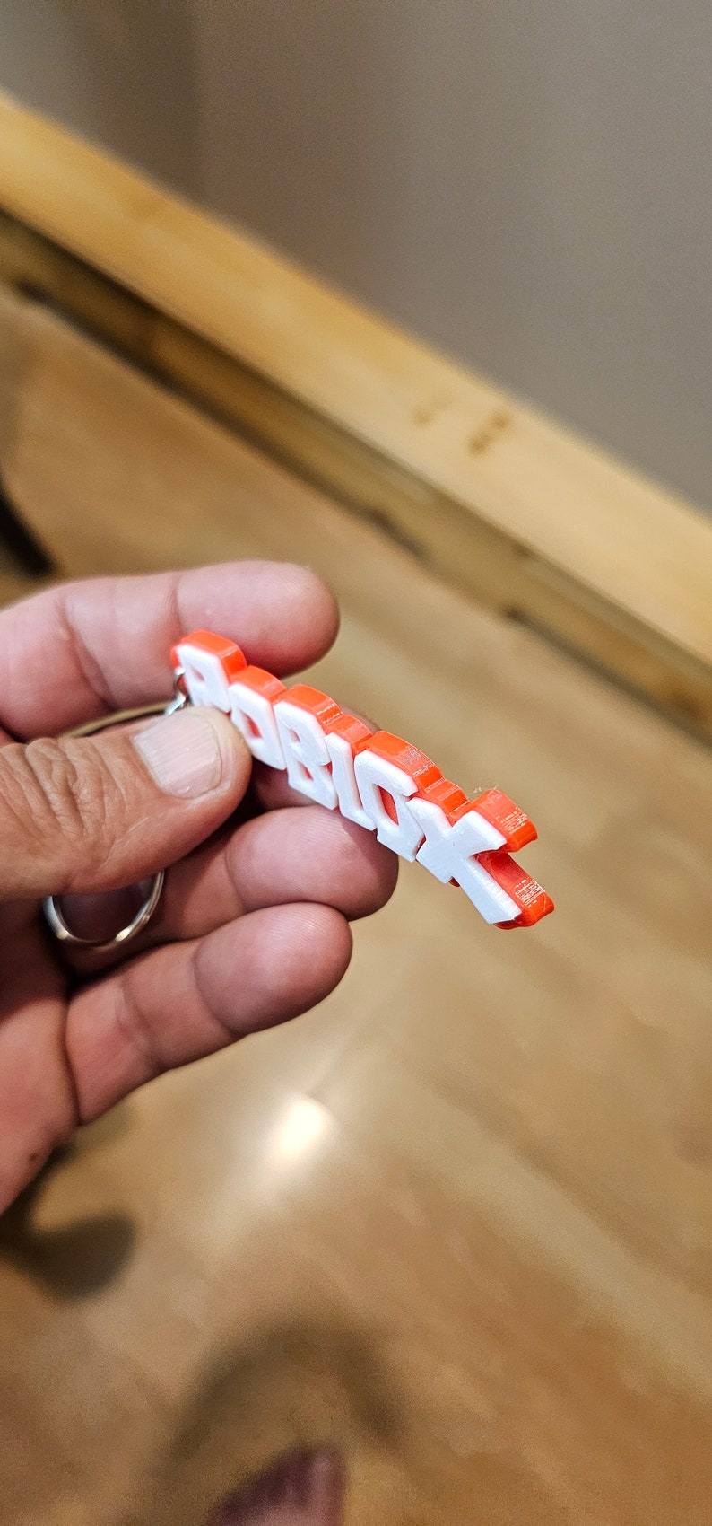 3d Printed Custom Keychain Etsy