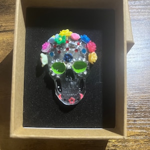 Sugar Skull Pin