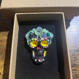 Sugar Skull Pin