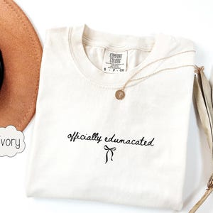 Edumacated Graduate Shirt, Funny Graduation Gift, Doctorate Shirt, Doctors Degree Shirt, PhD Graduation Shirt, Tee for Educated Teacher Gift