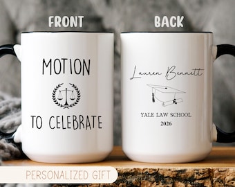 Custom Law School Survivor Mug, New Grad Lawyer Cup, Attorney Gifts, Law School Graduation Gift, Personalized New Lawyer Gift, Law Student