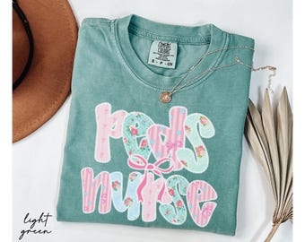 Comfort Colors® Pediatric Nurse Shirt, Cute Peds Nurse Gift Tee, Coquette Pediatrician Top, PICU Nurse Appreciation, Future Pediatric Shirt