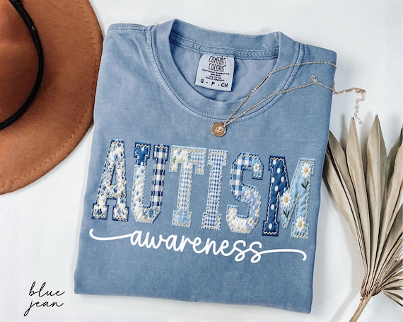 Comfort Colors® Autism Awareness Shirt, Neurodiversity Tee, Faux Patchwork  Inclusion Shirt, Autism Support Gift, SPED Teacher Shirt, Autism