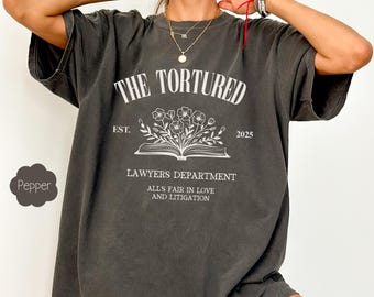 Tortured Lawyers Department Shirt, Lawyer Graduation Gift, Funny Lawyer Tee, Law School Graduate Gifts, Gift For Lawyer, Funny Attorney Gift