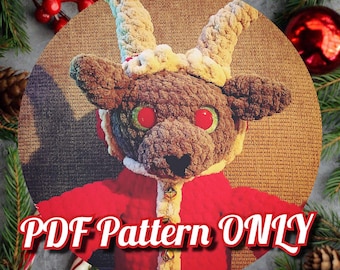 Patrón de crochet Bebé Krampus (Amigurumi)