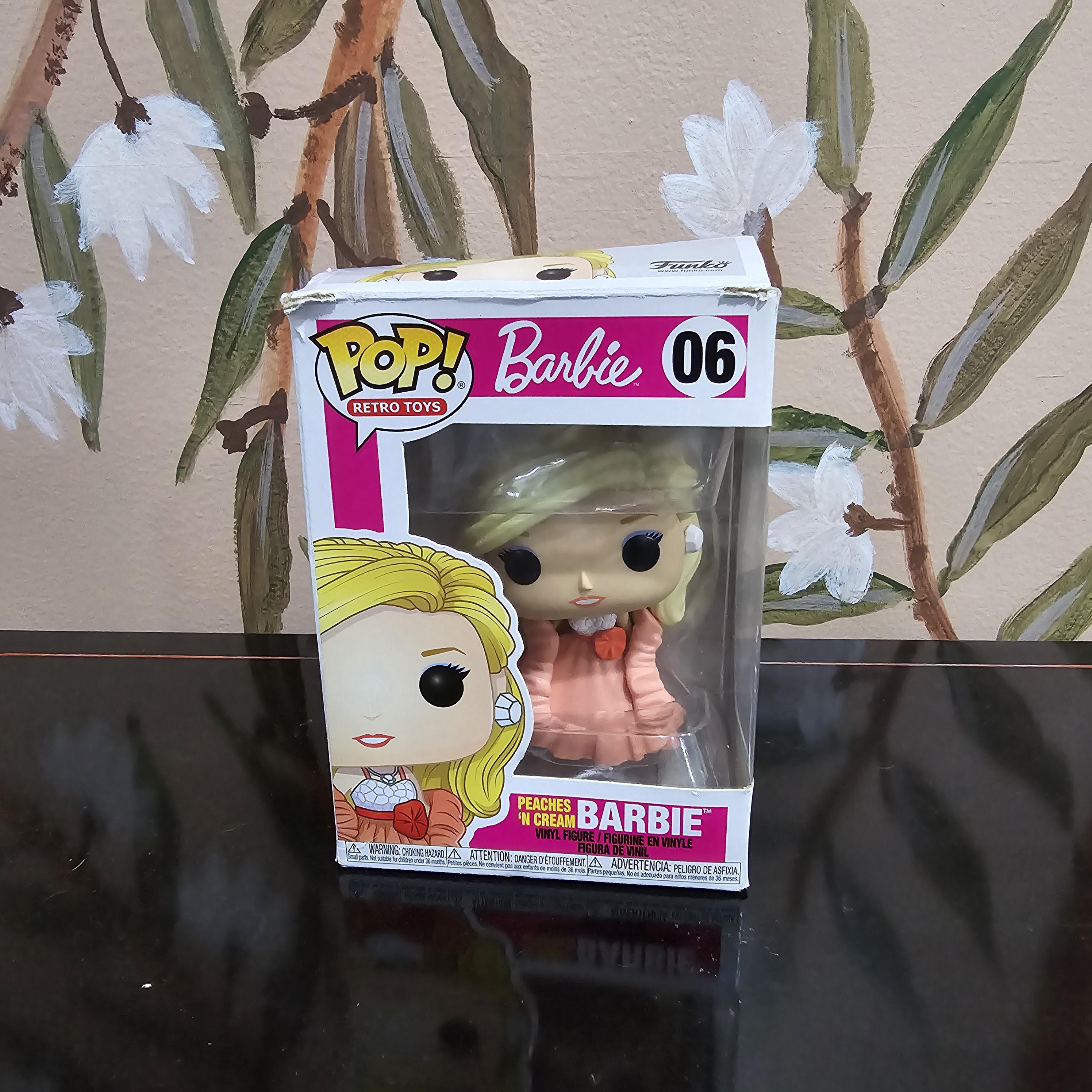 Peaches and cream barbie funko pop hotsell