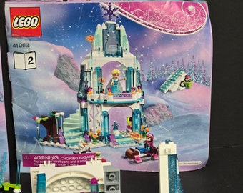 LEGO Disney Princess ELSA Sparkling Ice Palace 41062 100 Complete With Manuals Etsy