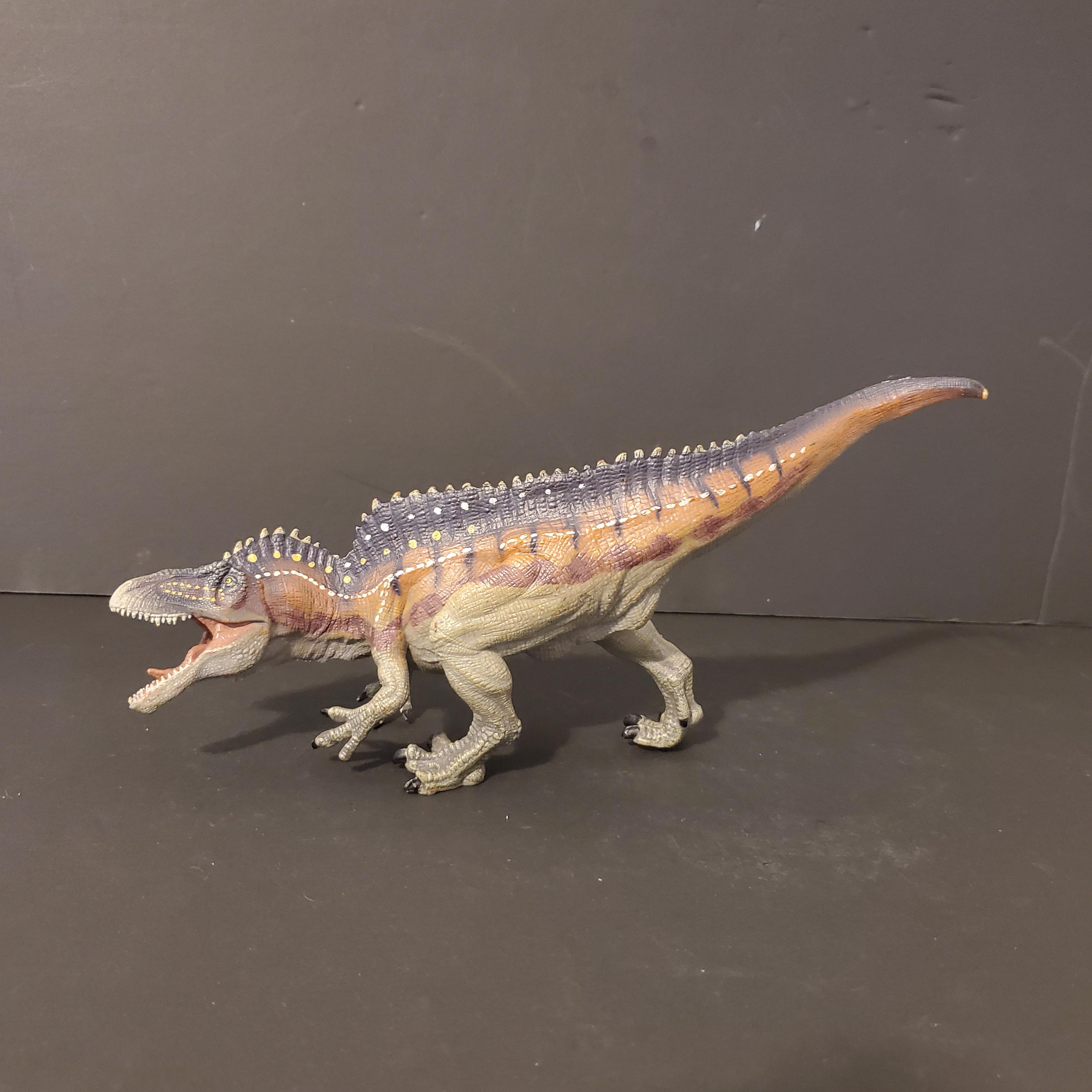 Papo Acrocanthosaurus Dinosaur 2017 Figurine Purple Version